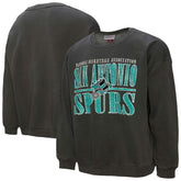 Mitchell & Ness San Antonio Spurs NBA Downtown Collection Fleece Sweatshirt Black