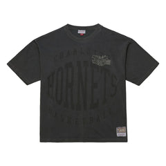 Mitchell & Ness Charlotte Hornets Downtown Collection Premium T-Shirt Black