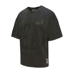 Mitchell & Ness Miami Heat Downtown Collection Premium T-Shirt Black