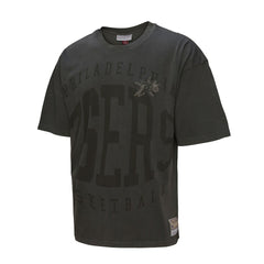 Mitchell & Ness Philadelphia 76ers Downtown Collection Premium T-Shirt Black
