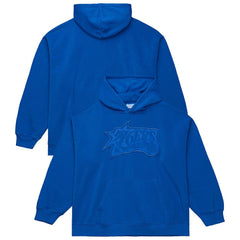 Mitchell & Ness Philadelphia 76ers Downtown Collection Fleece Hoodie Royal