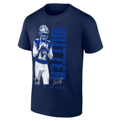 Brandon Aubrey Dallas Cowboys Like Butter T-Shirt - Navy - Fanatics