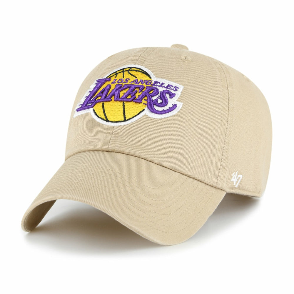 47 brand Los Angeles Lakers '47 Logo Clean Up Adjustable Hat Khaki