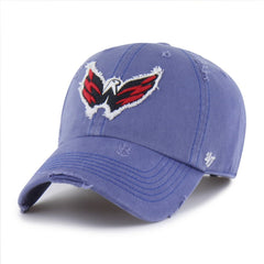 Washington Capitals '47 Weathered Clean Up Adjustable Hat - Blue | 47 brand online