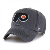 Philadelphia Flyers '47 Weathered Clean Up Adjustable Hat - Charcoal | 47 brand Clearance