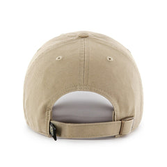 Vegas Golden Knights '47 Logo Clean Up Adjustable Hat - Khaki | 47 brand Lifestyle