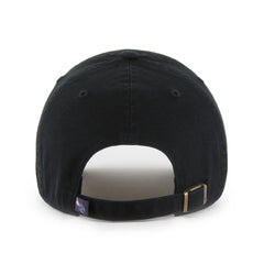 47 brand Charlotte Hornets '47 Black on Black Clean Up Adjustable Hat