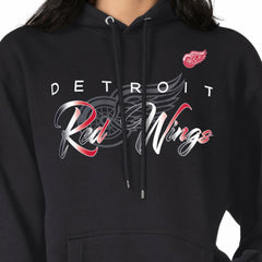 Detroit Red Wings G-III 4Her by Carl Banks Shadow Logo Fleece Pullover Hoodie - Black | NHL on sale