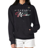 Minnesota Wild G-III 4Her by Carl Banks Shadow Logo Fleece Pullover Hoodie - Black | NHL sale