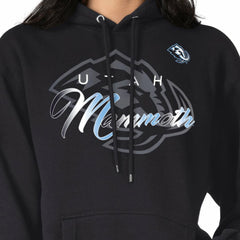 Utah Mammoth G-III 4Her by Carl Banks Shadow Logo Fleece Pullover Hoodie - Black | NHL online