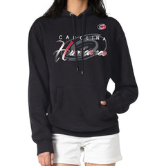 Carolina Hurricanes G-III 4Her by Carl Banks Shadow Logo Fleece Pullover Hoodie - Black | NHL near me