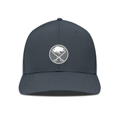 Buffalo Sabres Levelwear Rise Slate & Snow Structured Flex Hat - Charcoal | NHL on sale