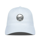 Buffalo Sabres Levelwear Matrix Slate & Snow Unstructured Adjustable Hat - White | NHL online