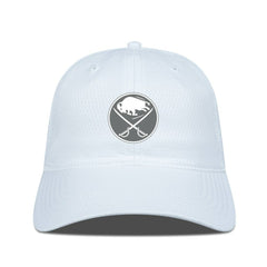 Buffalo Sabres Levelwear Matrix Slate & Snow Unstructured Adjustable Hat - White | NHL online