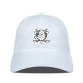 Anaheim Ducks Levelwear Matrix Slate & Snow Unstructured Adjustable Hat - White | NHL Lifestyle