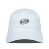 Carolina Hurricanes Levelwear Matrix Slate & Snow Unstructured Adjustable Hat - White | NHL Lifestyle