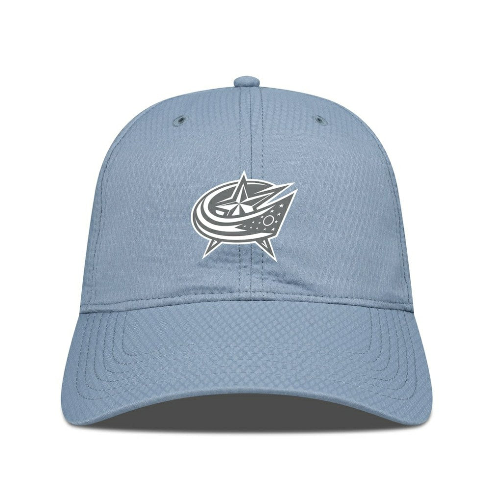 Columbus Blue Jackets Levelwear Matrix Slate & Snow Unstructured Adjustable Hat - Blue | NHL discount