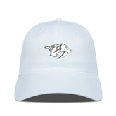Nashville Predators Levelwear Matrix Slate & Snow Unstructured Adjustable Hat - White | NHL on sale