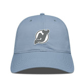 New Jersey Devils Levelwear Matrix Slate & Snow Unstructured Adjustable Hat - Blue | NHL on sale