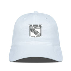 New York Rangers Levelwear Matrix Slate & Snow Unstructured Adjustable Hat - White | NHL sale