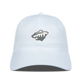 Minnesota Wild Levelwear Matrix Slate & Snow Unstructured Adjustable Hat - White | NHL on sale