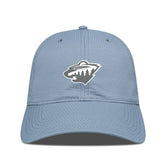 Minnesota Wild Levelwear Matrix Slate & Snow Unstructured Adjustable Hat - Blue | NHL near me