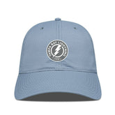 Tampa Bay Lightning Levelwear Matrix Slate & Snow Unstructured Adjustable Hat - Blue | NHL sale