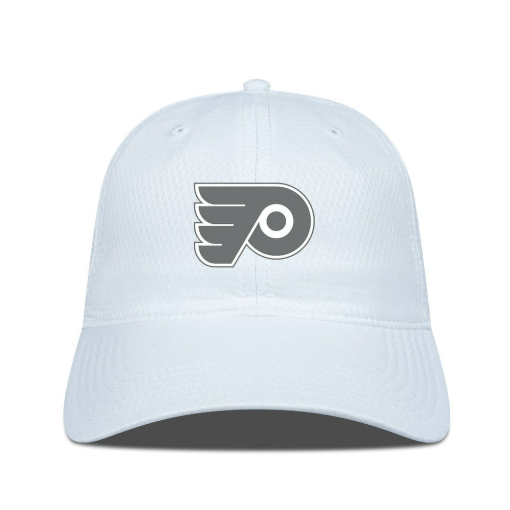 Philadelphia Flyers Levelwear Matrix Slate & Snow Unstructured Adjustable Hat - White | NHL online