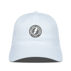 Tampa Bay Lightning Levelwear Matrix Slate & Snow Unstructured Adjustable Hat - White | NHL discount