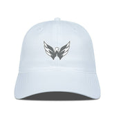 Washington Capitals Levelwear Matrix Slate & Snow Unstructured Adjustable Hat - White | NHL Clearance