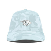 Nashville Predators Levelwear Clash Slate & Snow Meshback Flex Hat - Camo | NHL Clearance