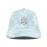 Seattle Kraken Levelwear Clash Slate & Snow Meshback Flex Hat - Camo | NHL near me