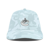 Vancouver Canucks Levelwear Clash Slate & Snow Meshback Flex Hat - Camo | NHL Clearance