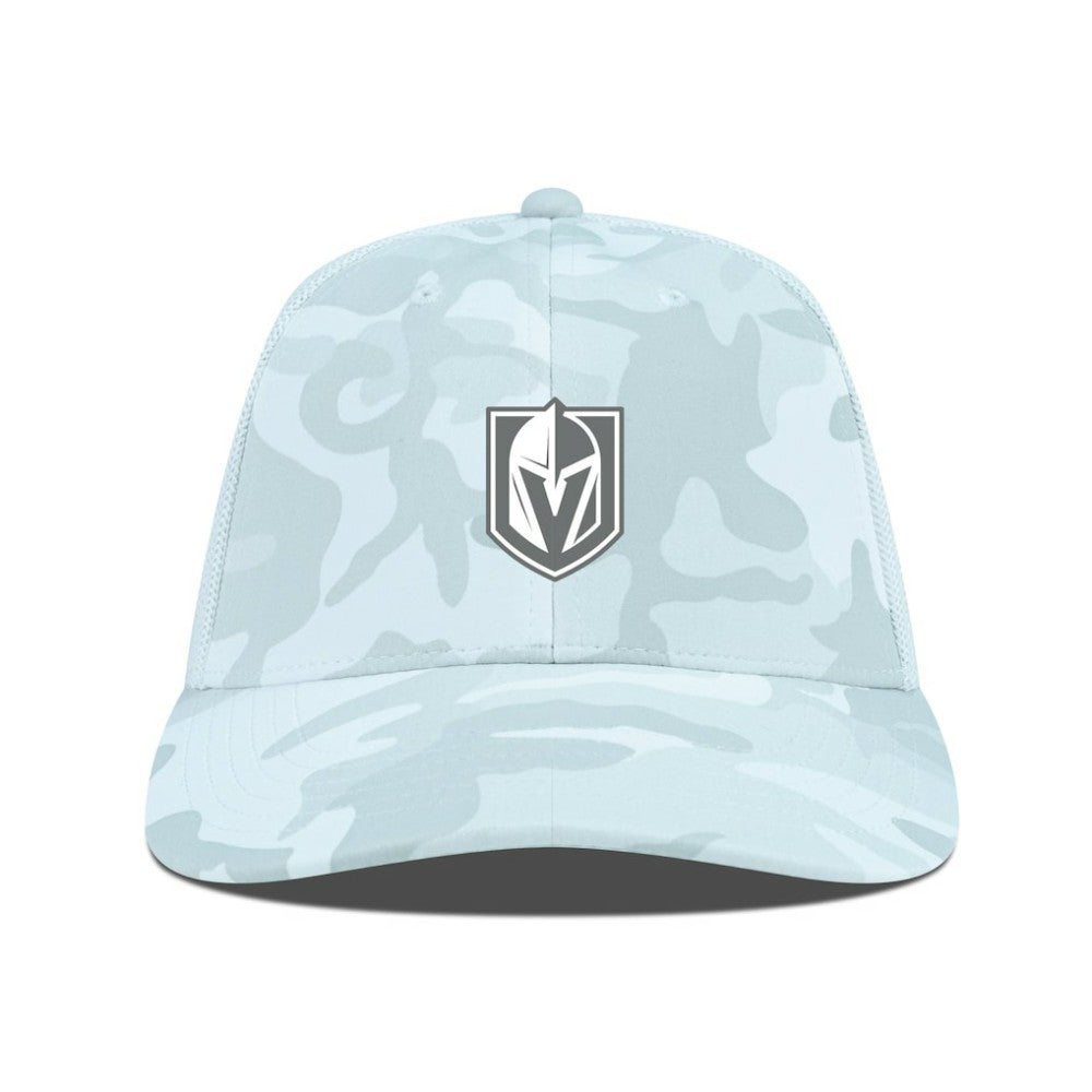 Vegas Golden Knights Levelwear Clash Slate & Snow Meshback Flex Hat - Camo | NHL discount