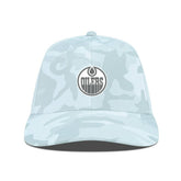 Edmonton Oilers Levelwear Clash Slate & Snow Meshback Flex Hat - Camo | NHL sale