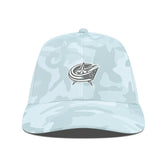 Columbus Blue Jackets Levelwear Clash Slate & Snow Meshback Flex Hat - Camo | NHL online