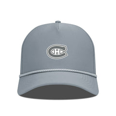 Montreal Canadiens Levelwear Gordon Slate & Snow Rope Adjustable Hat - Gray | NHL online