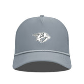Nashville Predators Levelwear Gordon Slate & Snow Rope Adjustable Hat - Gray | NHL Lifestyle