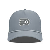 Philadelphia Flyers Levelwear Gordon Slate & Snow Rope Adjustable Hat - Gray | NHL Clearance