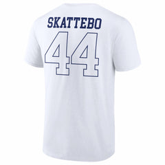 Cam Skattebo New York Giants Tonal Player Name & Number T-Shirt - White - NFL