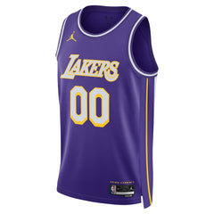 Los Angeles Lakers Jordan Brand Unisex Swingman Custom Jersey Statement Edition Purple