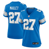 Arthur Maulet Detroit Lions Women's Team Game Jersey - Blue - Nike