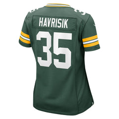 Lucas Havrisik Green Bay Packers Women's Team Game Jersey - Green - Nike