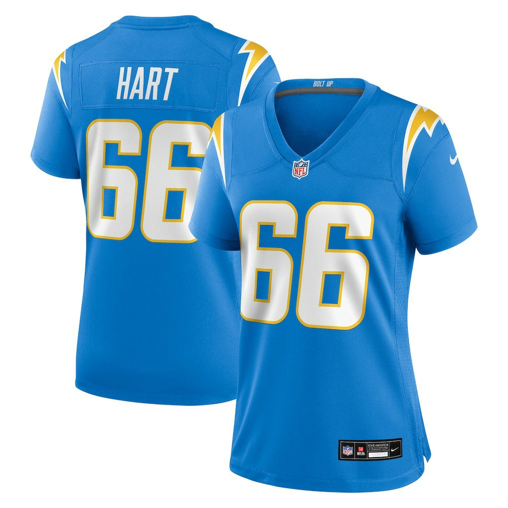 Bobby Hart Los Angeles Chargers Women's Team Game Jersey - Powder Blue - Nike