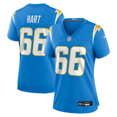 Bobby Hart Los Angeles Chargers Women's Team Game Jersey - Powder Blue - Nike
