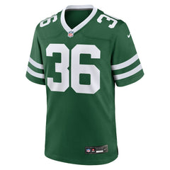 Khalil Herbert New York Jets Team Game Jersey - Legacy Green - Nike