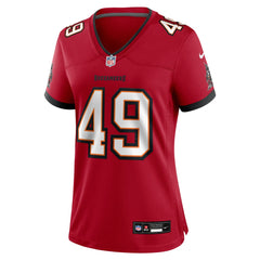 Owen Wright Tampa Bay Buccaneers Women's Team Game Jersey - Red - Nike