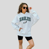 Philadelphia Eagles Gameday Couture Women's Fan Edition Premium Weight Hoodie - Ash - NFL