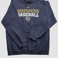 Milwaukee Brewers Adidas 2000s Pullover Sweatshirt Sale