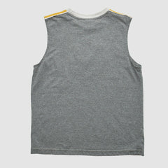 Pittsburgh Steelers NFL 2000s Pullover Tank - Heather Gray Vintage - Fanatics